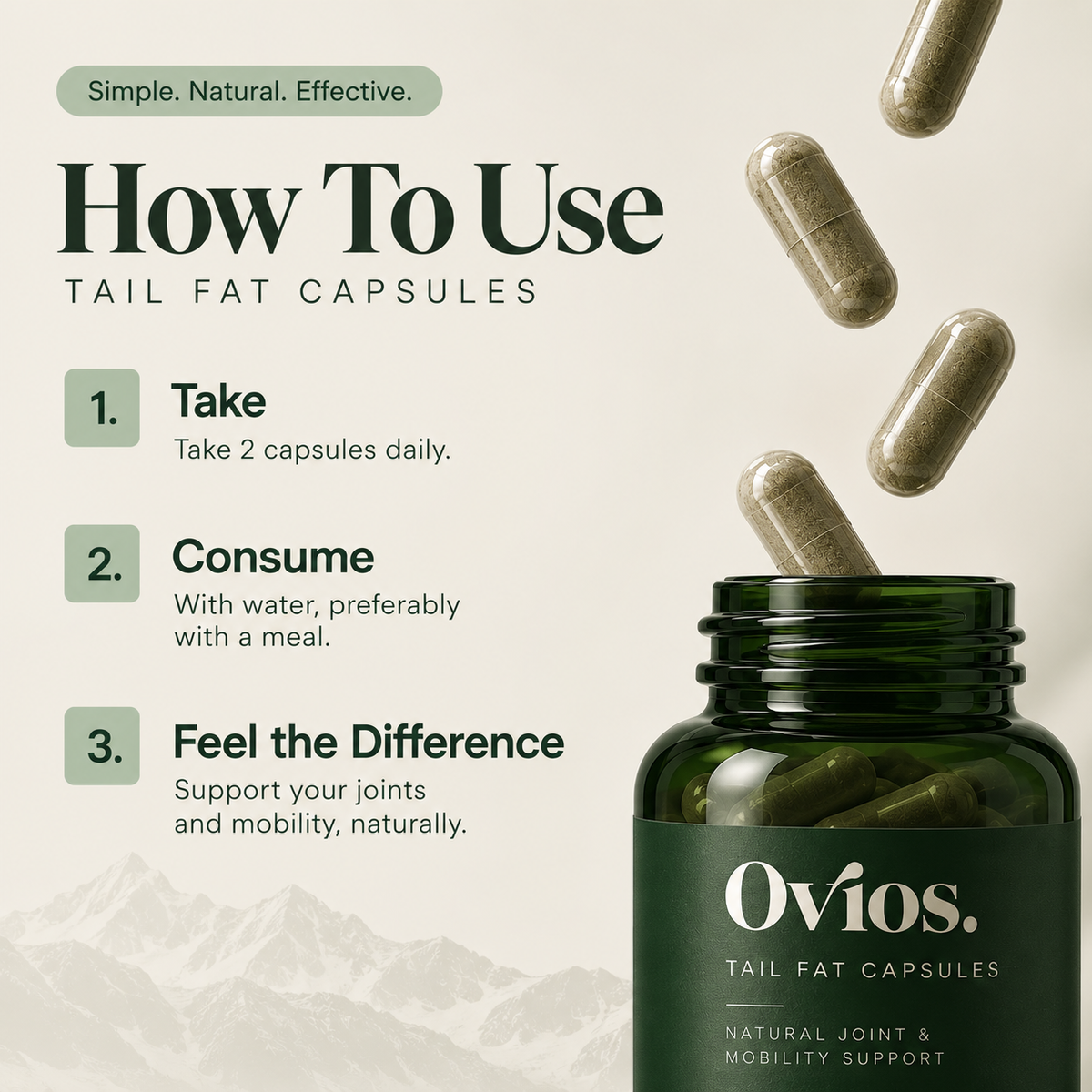 Ovios™ Sheep Tail Fat + Botanical Complex